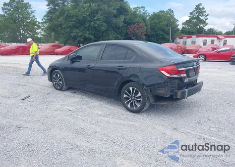 2013 Honda Civic Ex-L from USA, damaged, VIN 2HGFB2F99DH508430